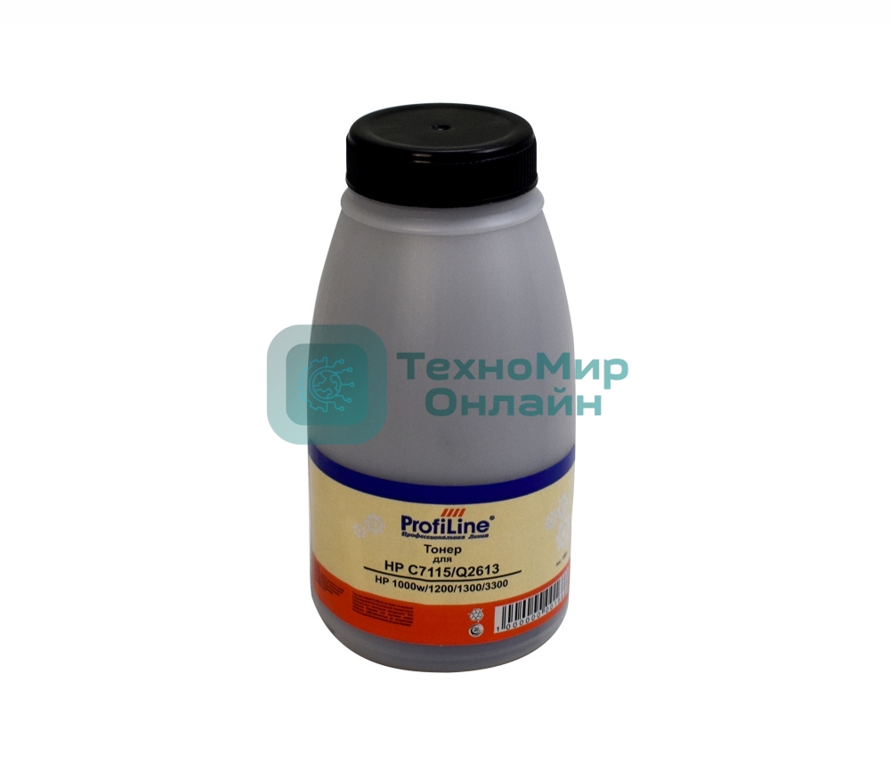 Тонер ProfiLine PL-C7115/Q2613 для принтеров HP LJ 1000w/1200/1300/3300 150гр (T101) пр-во пр-во TTI Фасовка РФ