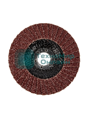 Круг лепестковый Сибртех торцевой, конический, Р 60, 125 х 22,2 мм