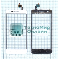 Сенсорное стекло (тачскрин) для Lenovo Vibe C2/Vibe C2 Power (K10A40) белое