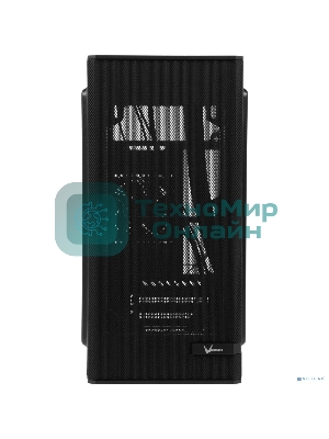 Компьютерный корпус AeroCool/Formula Air Mesh G1 черный без БП mATX 1x80мм 2xUSB 2.0 1xUSB3.1 audio bott PSU