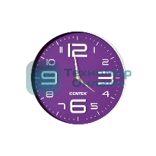 Часы настенные Centek СТ-7101 фиолетовый