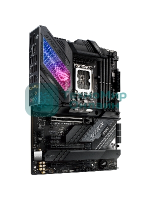 Материнская плата ASUS ROG STRIX Z690-E GAMING WIFI, LGA 1700, Intel Z690, 4xDDR5, 6xSATA, 3xM.2, 1xPCI-E 5.0 x16, 1xPCI-E 4.0 x4, 1xPCI-E 3.0 x4, 1xPCI-E x1, 1xHDMI, 1xDP, 1x 2.5Gb LAN, 4xUSB-A 2.0, 4xUSB-A 3.2 Gen 1, 2xUSB-A 3.2 Gen 2, 1xUSB-C 3.2 Gen 2, 1xUSB-C 3.2 Gen 2x2, 5x3.5 мм, 7.1, ATX