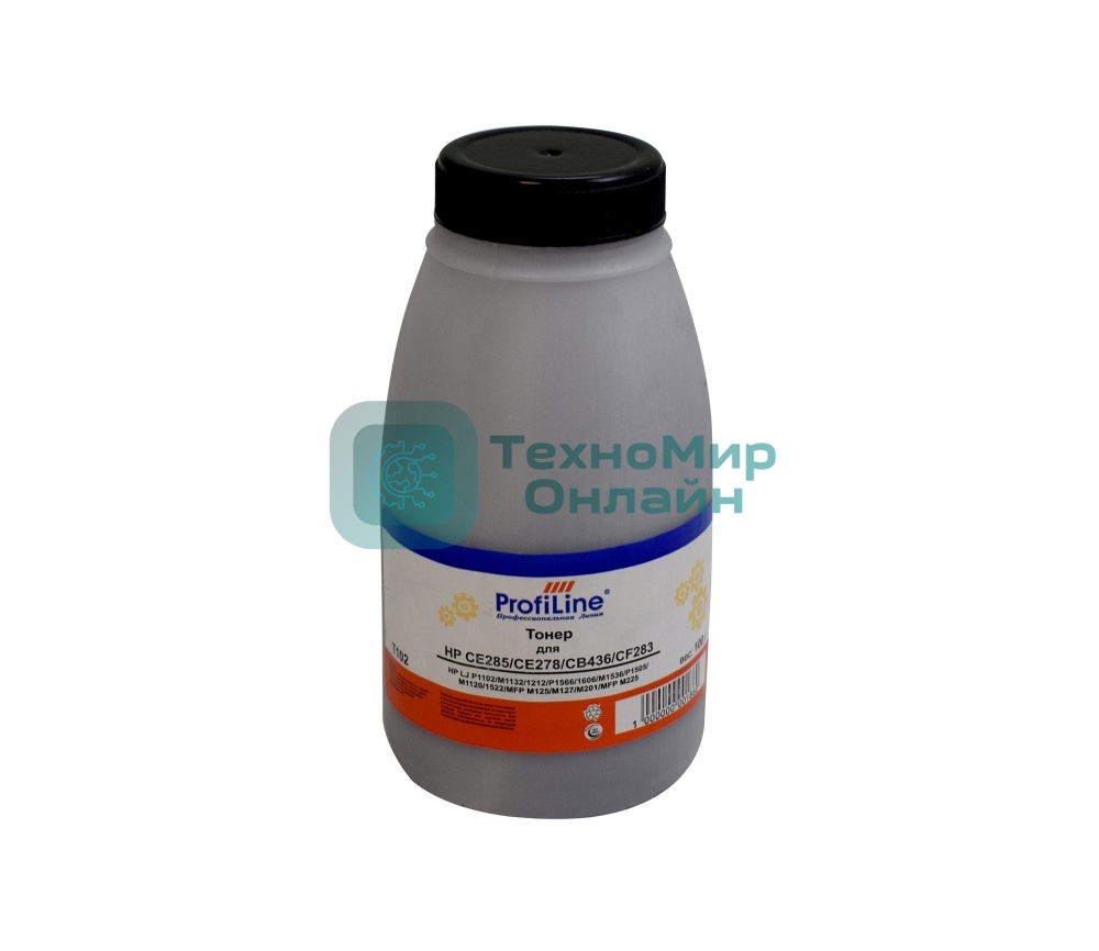 Тонер ProfiLine PL-CE285/CE278/CB436 для принтеров HP LJ P1102/M1132/1212/P1566/1606/M1536/P1505/M1120/1522 100 гр пр-во TTI Фасовка РФ