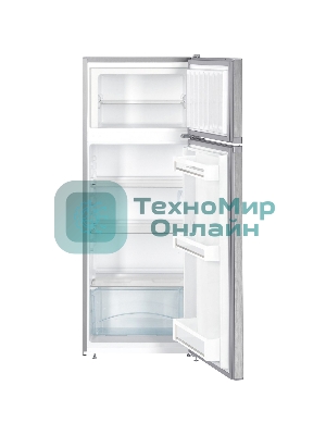 Холодильник Liebherr CTELE 2531-26 001 серебристый двухкамерный 189/44л морозилка сверху