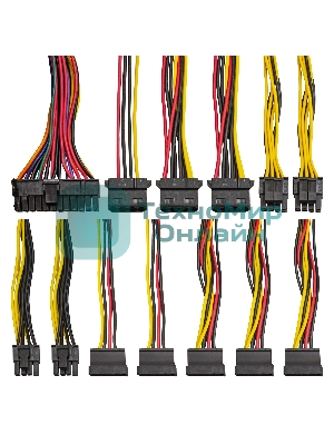 Блок питания ExeGate XP850 (EX292243RUS-PC), 850W, 120мм, черный