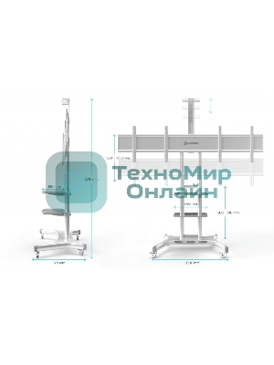 Стойка для телевизора с кронштейном ONKRON TS1881 50