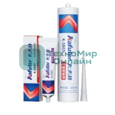 Клей-герметик силиконовый Kafuter K-5905 полупрозрачный 300 мл