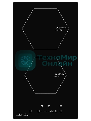 Индукционная варочная панель домино Monsher MHI 3002, Стеклокерамика KANGER, ширина 30 см, 2 индукционные зоны нагрева: 1 зона 1,2 кВт/Booster 1.5 кВт, 2 зона 2 кВт/Booster 2.3 кВт, электронное сенсорное управление, 3 цифровых дисплея, 9-ступенчатая настройка мощности, автоматическое отключение, дисплей, таймер, блокировка панели управления, индикаторы остаточного тепла, : черный