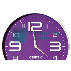 Часы настенные Centek СТ-7101 фиолетовый
