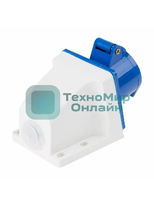 Розетка Rexant 113 стационарная 2Р+РЕ 16А 220В IP44