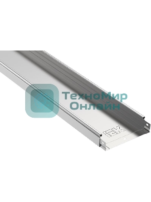 Лоток листовой неперфорированный 300х50 L3000 сталь 0.8мм IEK CLN10-050-300-3