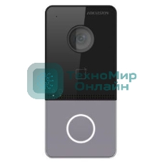 Вызывная IP панель Hikvision DS-KV6103-PE1 (C) 2Мп на одного абонента с ИК-подсветкой PoE. 2 Мп HD-камера. Подавление шумов и эффекта эхо. Работает при низком освещении. Функции контроля доступа