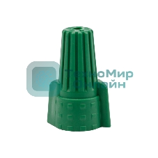 Соединительный изолирующий зажим Rexant с лепестками СИЗ-99 ø 12 мм (2,5-6 мм²), зеленый (100 шт./уп.)