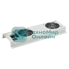 Панель вентиляторная ITK (FM35-21M) 2 вент. серый (упак.:1шт)