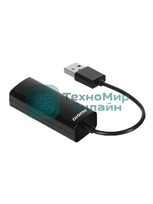 Сетевой адаптер Digma D-USB2-LAN100 Net Adapter Ethernet USB 2.0 (pack:1pcs)
