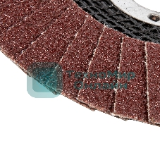 Круг лепестковый Сибртех торцевой, конический, Р 60, 125 х 22,2 мм