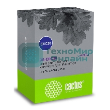 Картридж матричный Cactus CS-ERC28 фиолетовый 12.7мм, 3.1м, 2 000 000 знаков для Epson ERC28/M2000