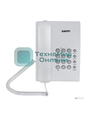 Телефон проводной SANYO RA-S204W белый