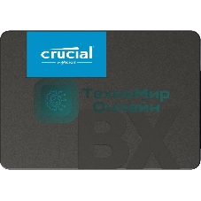 Накопитель SSD Crucial BX500, 500Gb, 2.5
