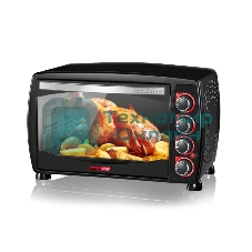 Мини-печь Centek CT-1531-42 CONVECTION (черн) 42л 1600Вт, 5 режимов, конвекция