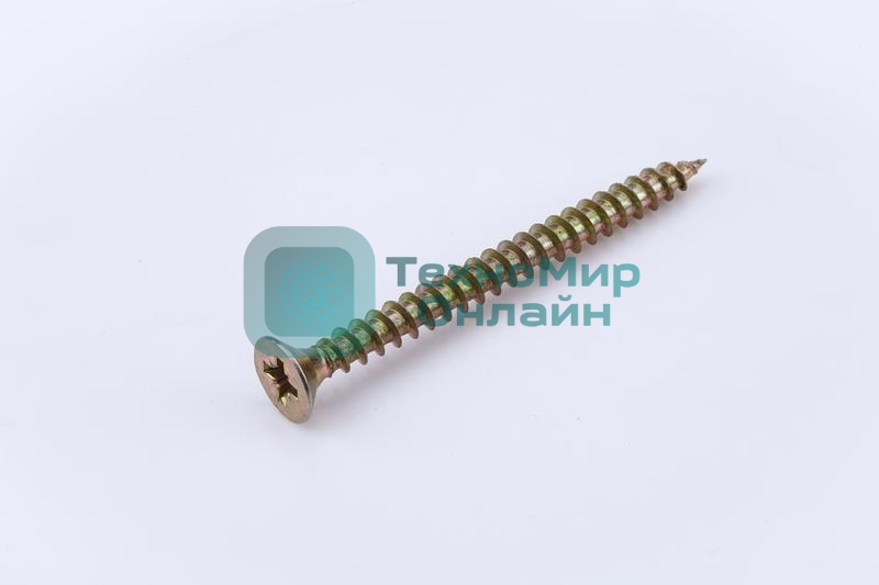 Саморез универсальный 3.5х20 желт. цинк (уп. 200 шт) коробка СТРОЙМЕТИЗ UTORM2140433