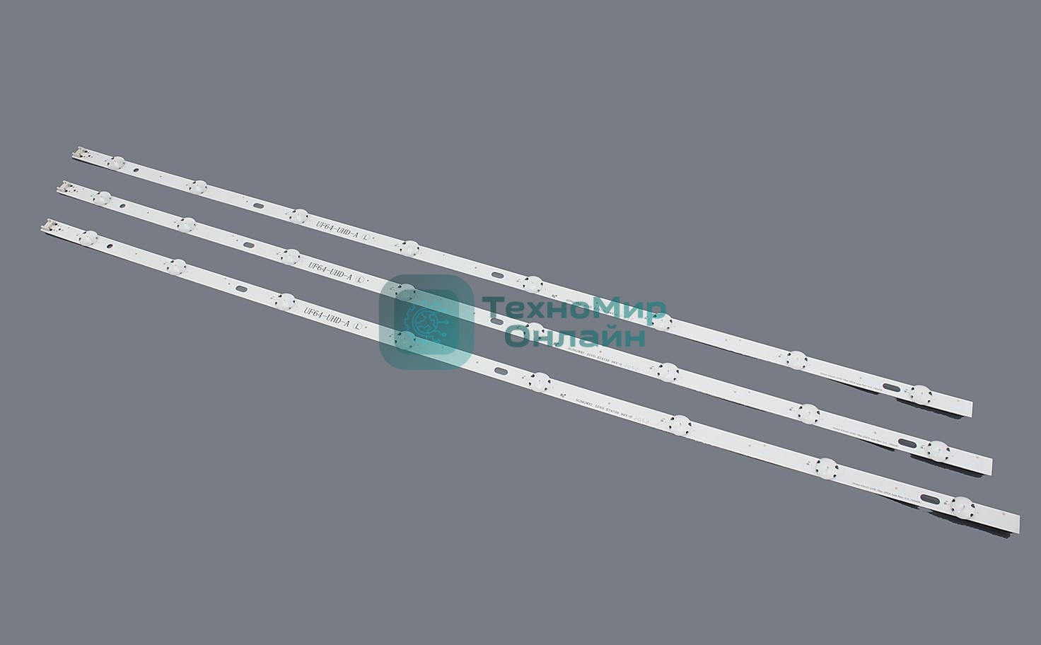 Светодиодная подсветка для LG 43LH, 43LJ, 43LW, 43LX, 43UF, 43UH (комплект 3шт)