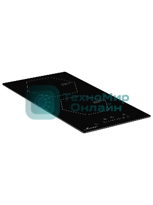 Индукционная варочная панель домино Monsher MHI 3002, Стеклокерамика KANGER, ширина 30 см, 2 индукционные зоны нагрева: 1 зона 1,2 кВт/Booster 1.5 кВт, 2 зона 2 кВт/Booster 2.3 кВт, электронное сенсорное управление, 3 цифровых дисплея, 9-ступенчатая настройка мощности, автоматическое отключение, дисплей, таймер, блокировка панели управления, индикаторы остаточного тепла, : черный