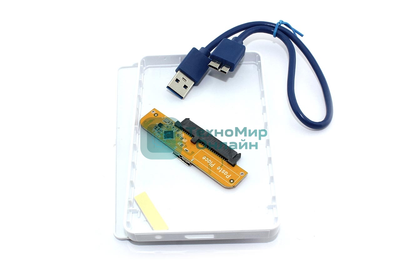 Корпус для жесткого диска Amperin AM25U3PW 2,5