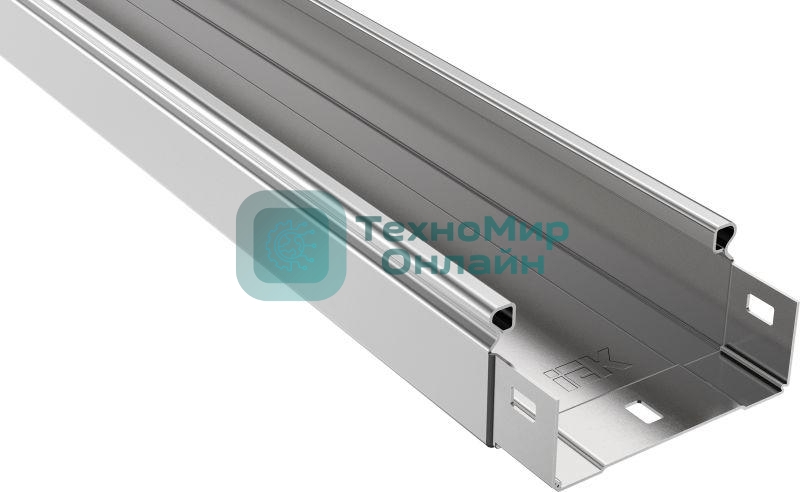 Лоток листовой неперфорированный 100х50 L3000 сталь 0.7мм IEK CLN10-050-100-3