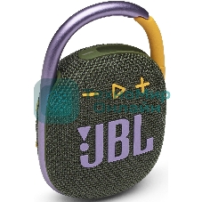 Портативная акустическая система JBL CLIP 4, зеленый