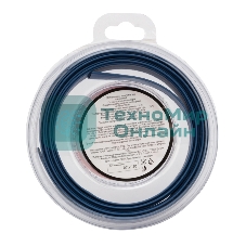 Трубка термоусаживаемая Rexant 10.0/5.0мм синяя. ролик 2.44м