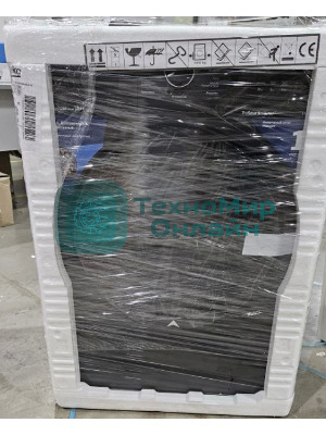 (Поврежденная упаковка) Стиральная машина Beko WSPE 6H612A черный, загрузка фронтальная 6,5 кг, 1200 об/мин., класс: А++