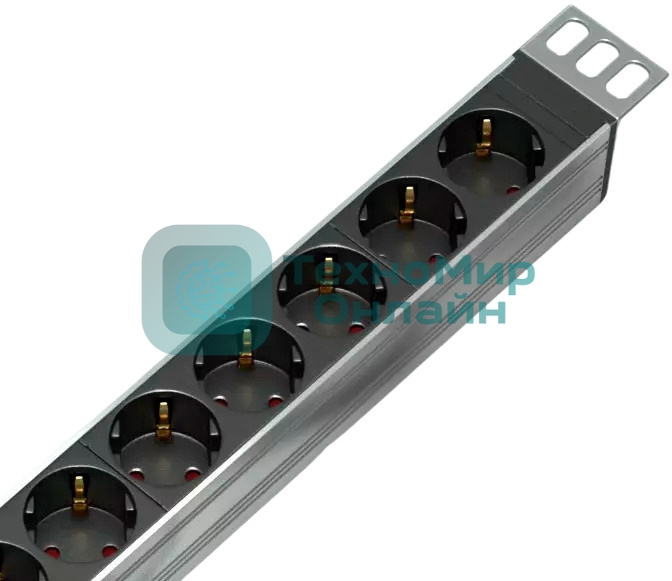 Блок распределения питания Rem R-16-7S-V-440-Z гор.размещ. 7xSchuko базовые 16A EN 60320 С20