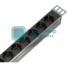 Блок распределения питания Rem R-16-7S-V-440-Z гор.размещ. 7xSchuko базовые 16A EN 60320 С20