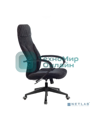 Кресло Бюрократ CH-608 Fabric Light-20 черный, ткань