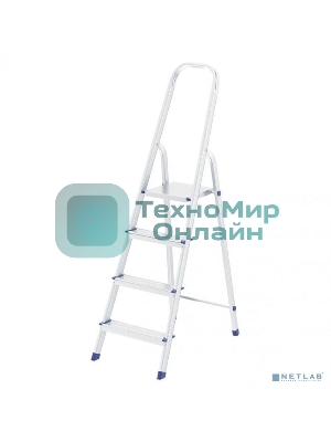 Лестница-стремянка FIT РОС алюминиевая, 4 ступени, вес 3,0 кг 65342