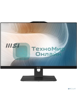Моноблок Modern AM242P 12M-090RU (MS-AE07) 23.8'' FHD(1920x1080)/Intel Core i5-1240P/16GB/512GB SSD/Integrated/WiFi/BT/2.0MP/KB+MOUSE(WLS)/W11Pro/1Y/BLACK