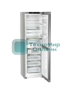 Холодильник Liebherr CNSFC 573I-22 001 серебристый двухкамерный 225/123л морозилка снизу