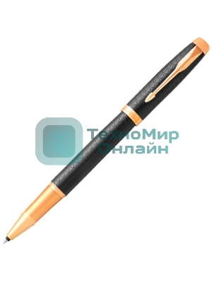 Ручка роллер Parker IM Premium T323 (CW1931660) Black GT, F, черные чернила, подарочная коробка