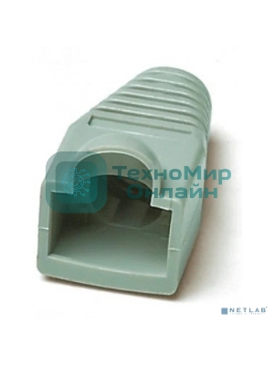 Изолирующий колпачок Hyperline BOOT-YL-10 для Разъемов RJ-45, желтый (10 шт.)