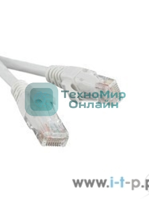 Патч-корд Hyperline U/UTP, Cat.6, LSZH, 1.5 м, белый