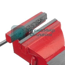 Тиски слесарные Matrix, 125 мм, поворотные, с наковальней