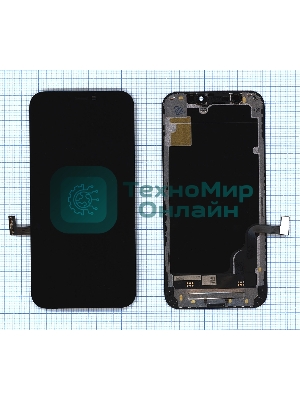 Дисплей (модуль) для Apple iPhone 12 Mini в сборе с тачскрином (OLED), черный