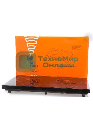 Электрическая плитка Kitfort KT-105 черный (настольная)