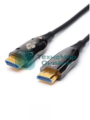 Кабель HDMI 10 м (HIGH speed, Metal gold, Optical) 8K VER 2.1 Кабель HDMI 10 м (HIGH speed, Metal gold, Optical) 8K VER 2.1