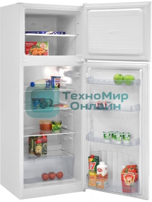 Холодильник Nordfrost NRT 145 032 белый двухкамерный 262/68 л морозилка сверху
