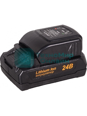 Дрель-шуруповерт аккумуляторная Вихрь ДА-24Л-2к 72/14/18, Аккумуляторная, 24В