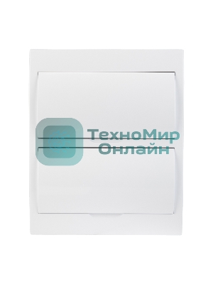 Бокс пластиковый Rexant ЩРН-П-24 IP41 белый (белая дверца)