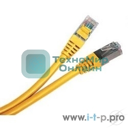 Патч-корд NEOMAX (13001-005Y) UTP 0.5м, Cat.5e - желтый