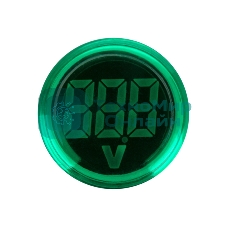 Индикатор значения напряжения Rexant зеленый VD22 70-500 В